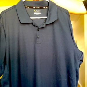 Brand new dry tek navy polo